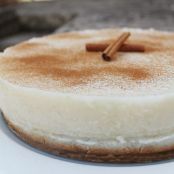 Tarta de arroz con leche