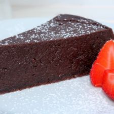Tarta de chocolate (Txakolat arroskila bat)