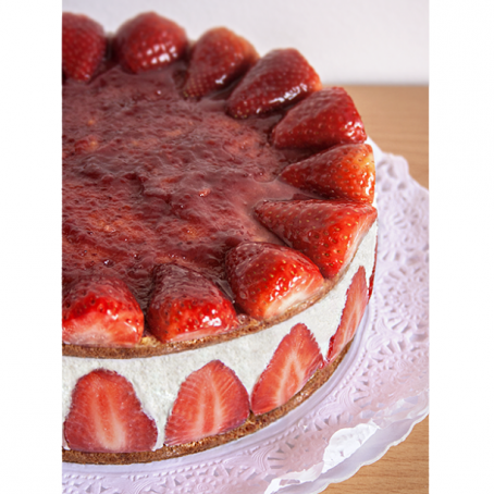 Bizcocho de Fresas