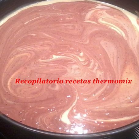 TARTA DE QUESO Y DOS CHOCOLATES