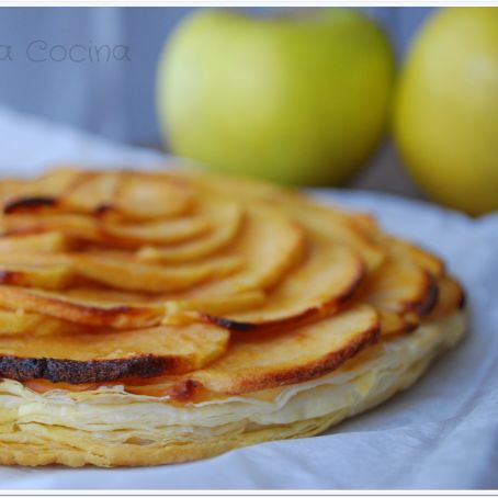 Tarta Cremosa de Manzana