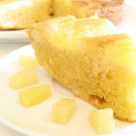 Tarta de piña