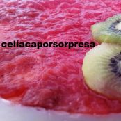 TARTA DE QUESO Y MERMELADA DE FRESA