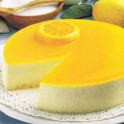 Tarta  de queso al limón al limón