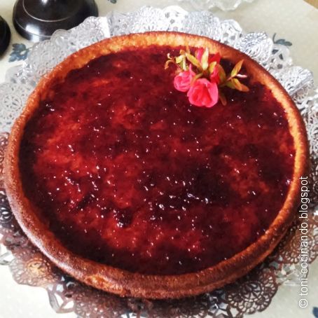 Tarta de queso y yogurt