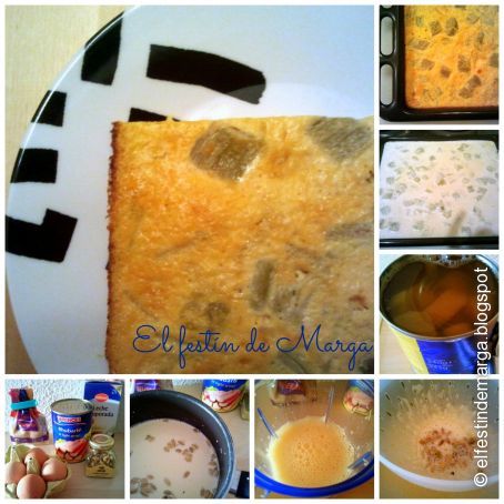 Tarta de ruibarbo al aroma de cardamomo