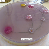 Tarta de violetas - Paso 1