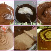 Tarta de trufa en espiral - Paso 1