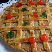 Tarta de almendra y cabello de ángel