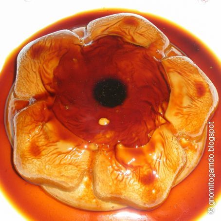 Tarta flan de nutella