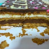 TARTA DE CHOCOLATE BLANCO Y NEGRO - Paso 1