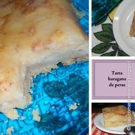 Torta haragana de peras