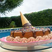 Tarta helado de chocolate - Paso 1