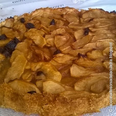 Tarta de Manzana y pasas