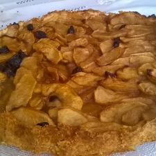 Tarta de Manzana y pasas