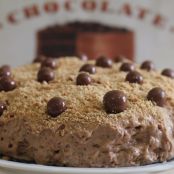 Tarta mousse de chocolate con leche