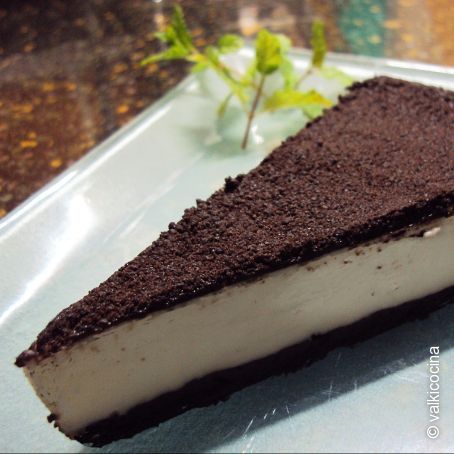 Tarta de galletas Oreo fría