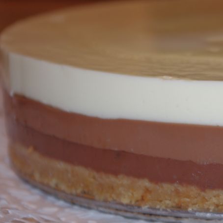 Tarta de Tres Chocolates