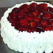 Tarta de fresas naturales