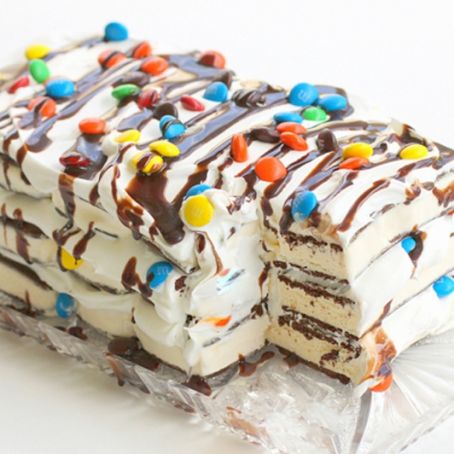 Tarta de sanwiches helados
