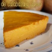 Tarta de calabaza y queso