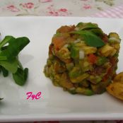 Tartar de Salmón - Paso 1