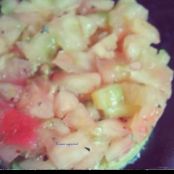 Tartar de aguacate y tomate - Paso 1