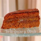 Tarta Sacher con mermelada