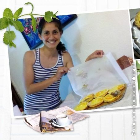 Tarteletas de naranja