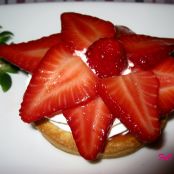 Tartitas de Nata y Fresas