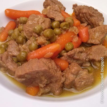 Ternera a la jardinera