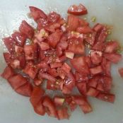 Pipirrana de huevas - Paso 2