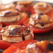 Tomates gratinados al horno