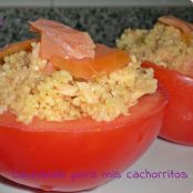 Tomates rellenos de cuscús