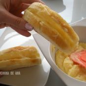 Torrijas rellenas de crema pastelera - Paso 1