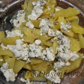 Tortilla de patatas y queso azul - Paso 2