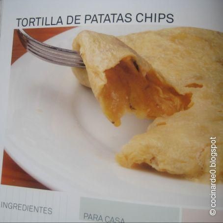 Tortilla de patatas chips