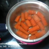 Tortitas de zanahoria con thermomix - Paso 1