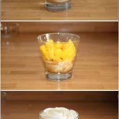 Triffle de melocotón - Paso 3