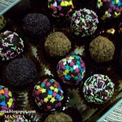 Trufas de chocolate negro y mascarpone en Thermomix