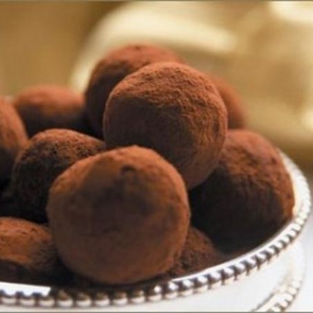trufas de chocolate