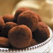 trufas de chocolate