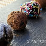 Trufas de chocolate al whisky con Thermomix