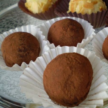 Trufas al café
