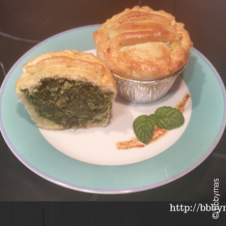 Mini Spinach Pie/Mini Pastel de Espinacas B.B.B.