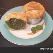 Mini Spinach Pie/Mini Pastel de Espinacas B.B.B.