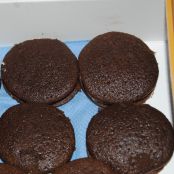 Galletas de chocolate con crema de vainilla