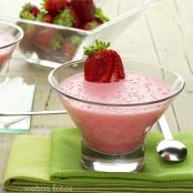 Mousse de fresas o frutillas