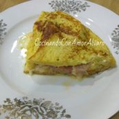 Sandwichón de Jamón y Queso - Paso 1