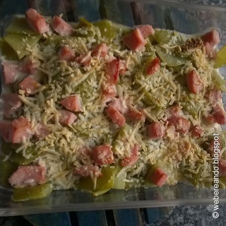 Fréjoles gratinados